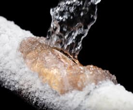 Cincinnati frozen pipe repair